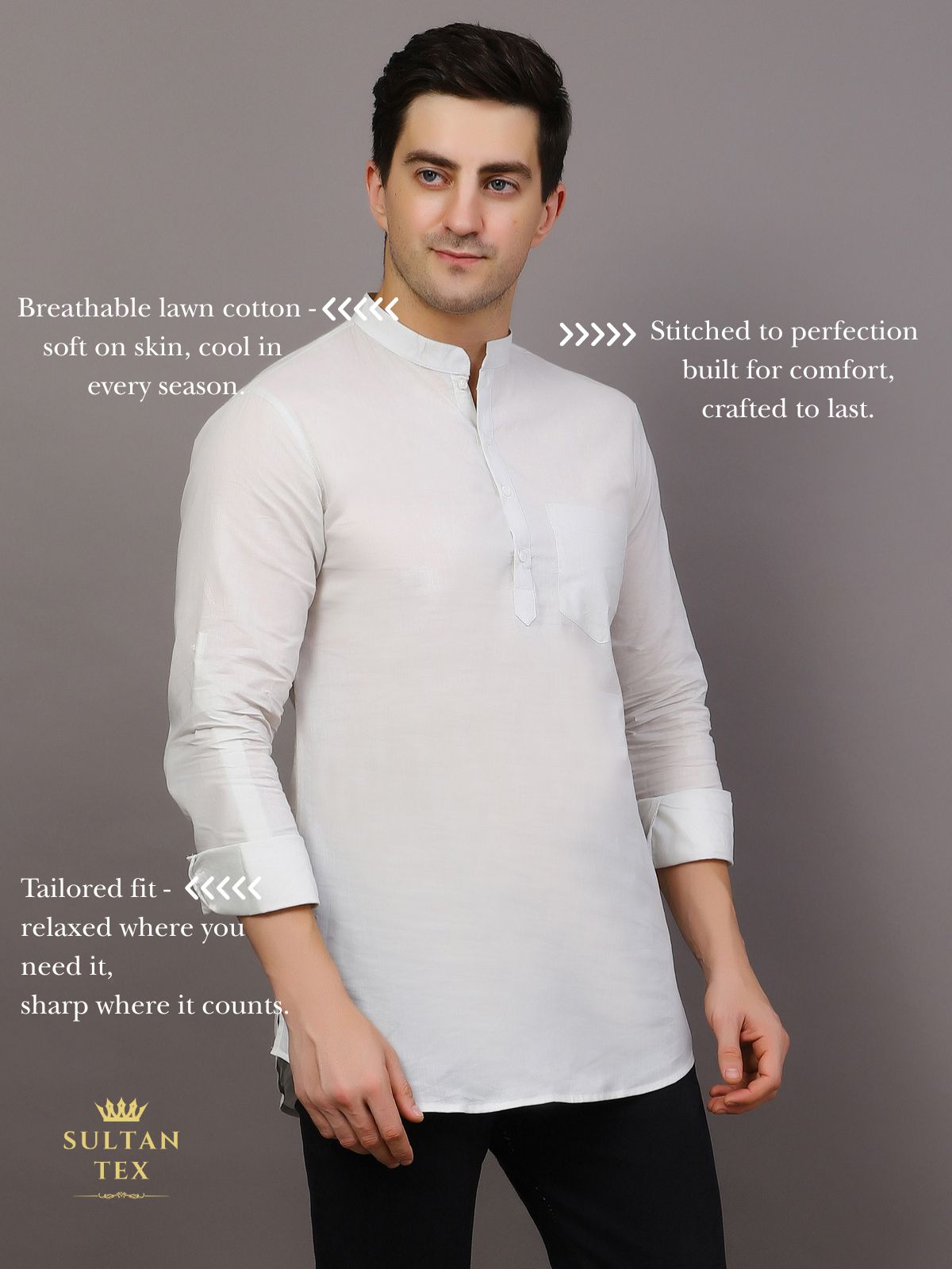 Short Kurta - Mint Green - SU-SK-003