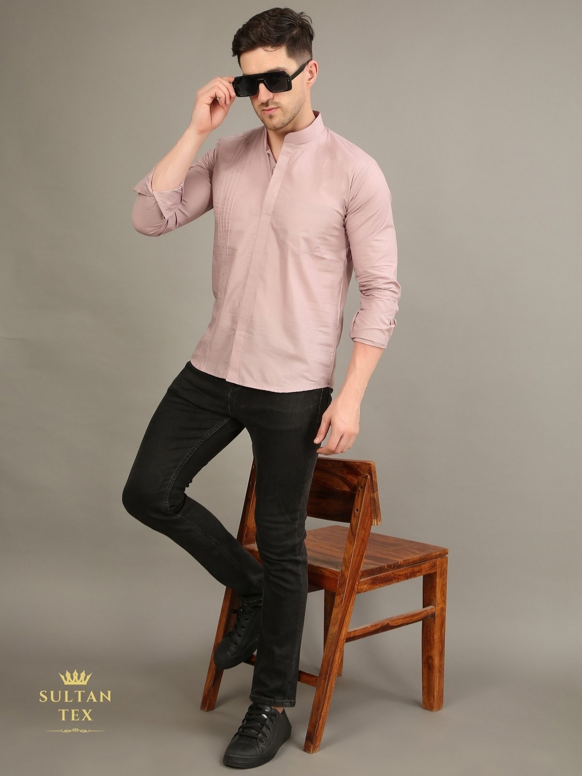 The Modern Shirt - Dusty Pink - SU-MS-004