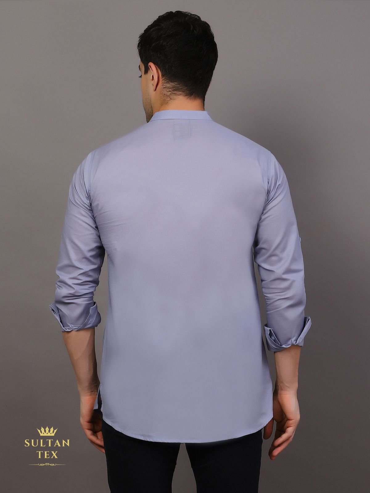 Short Kurta - Powder Blue - SU-SK-002