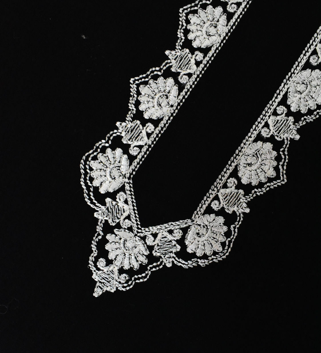 Black Embroidered Kurta Pajama - SU-CC-029 - Unstitched