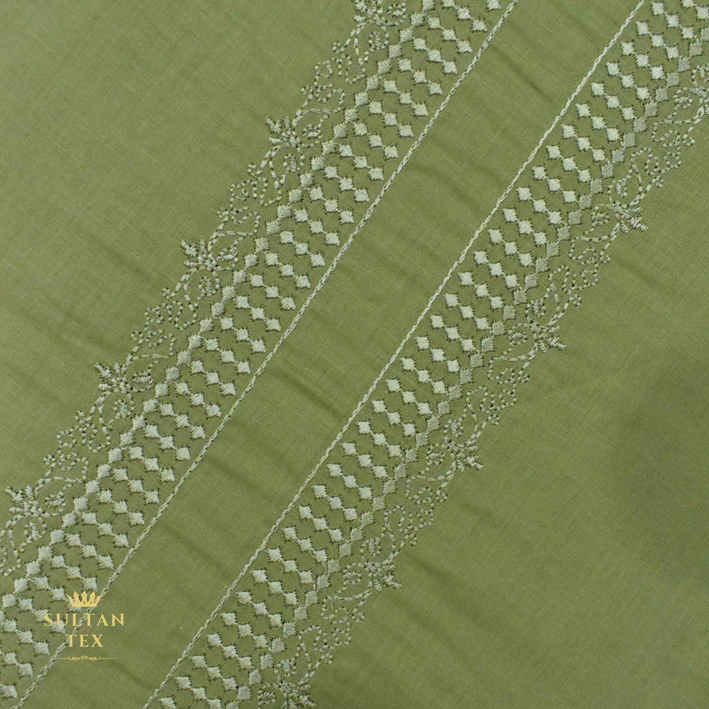 Vivid Mustard Embroidered Kurta Pajama - SU-CC-062 - Unstitched