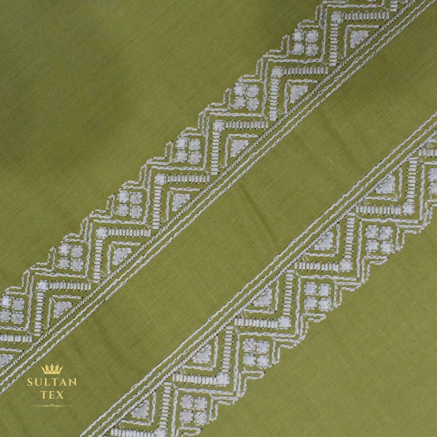 Vivid Mustard Embroidered Kurta Pajama - SU-CC-060 - Unstitched