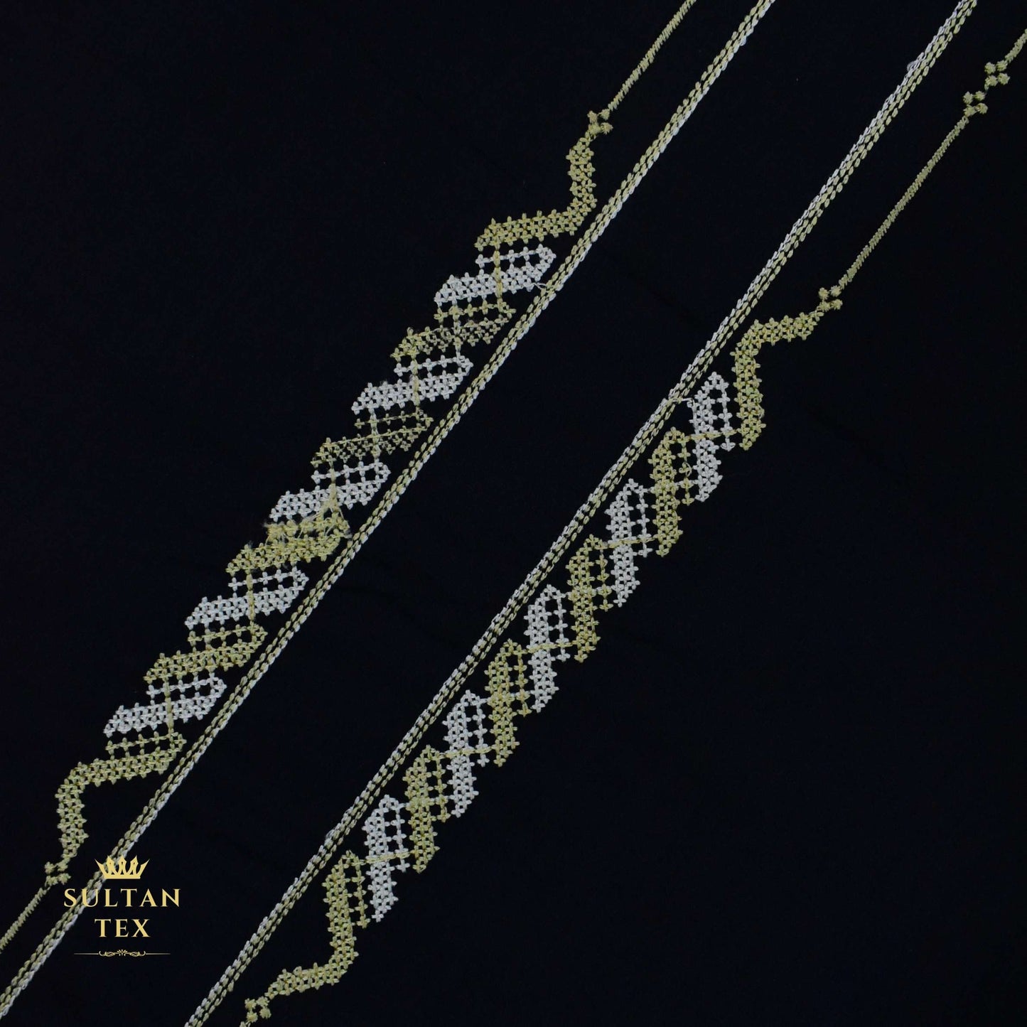 Deep Navy Blue Embroidered Kurta Pajama - SU-CC-071 - Unstitched