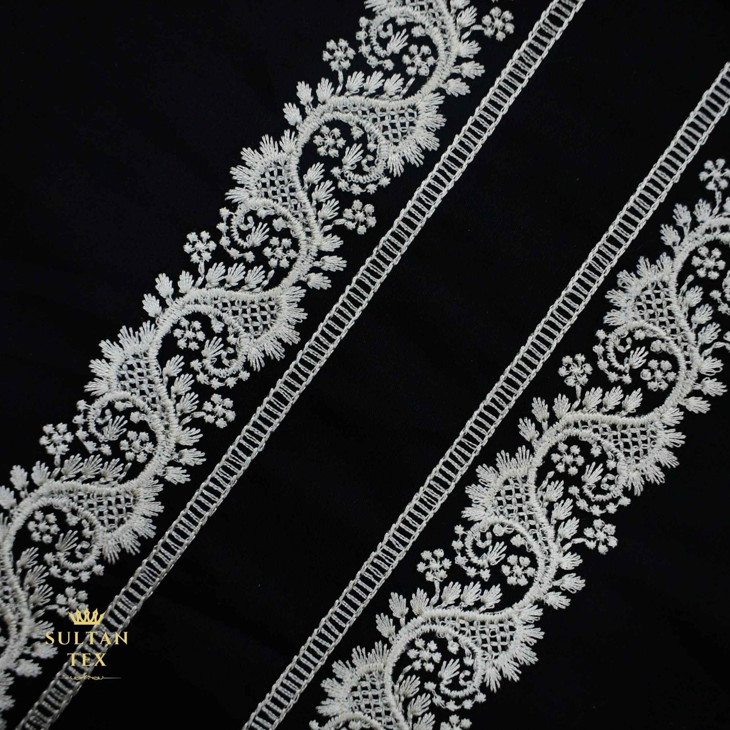 Elegant Black Embroidered Kurta Pajama - SU-CC-081 - Unstitched