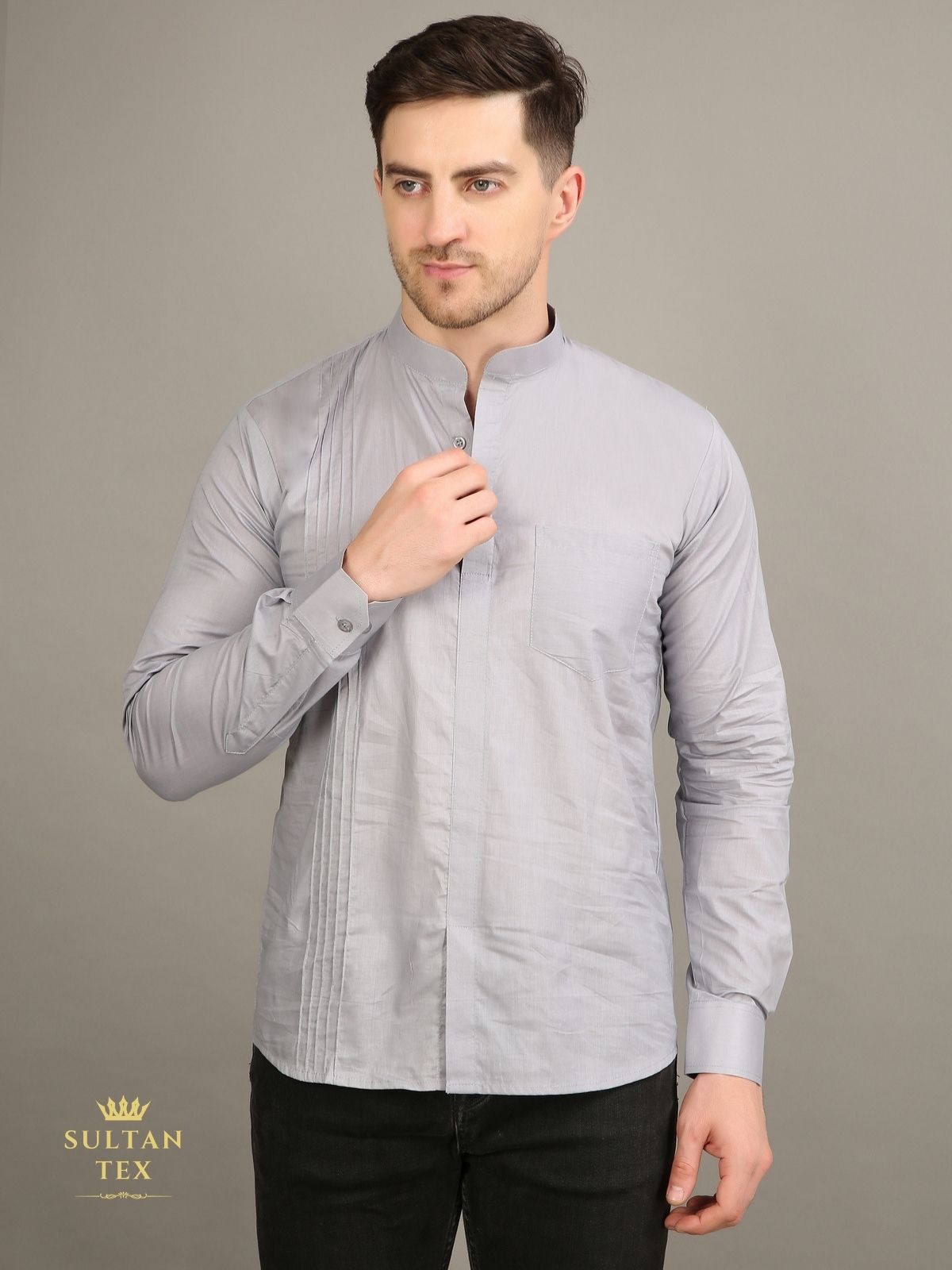 The Modern Shirt - Dusty Grey - SU-MS-005
