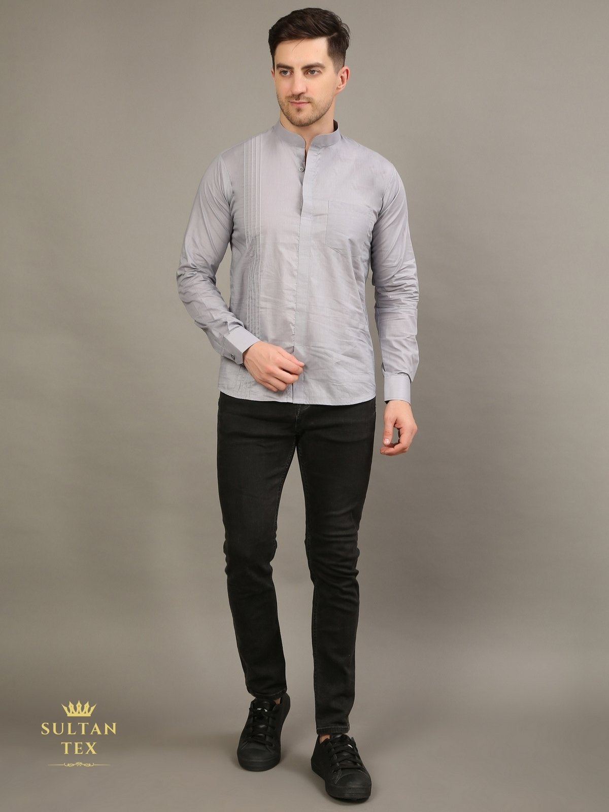The Modern Shirt - Dusty Grey - SU-MS-005