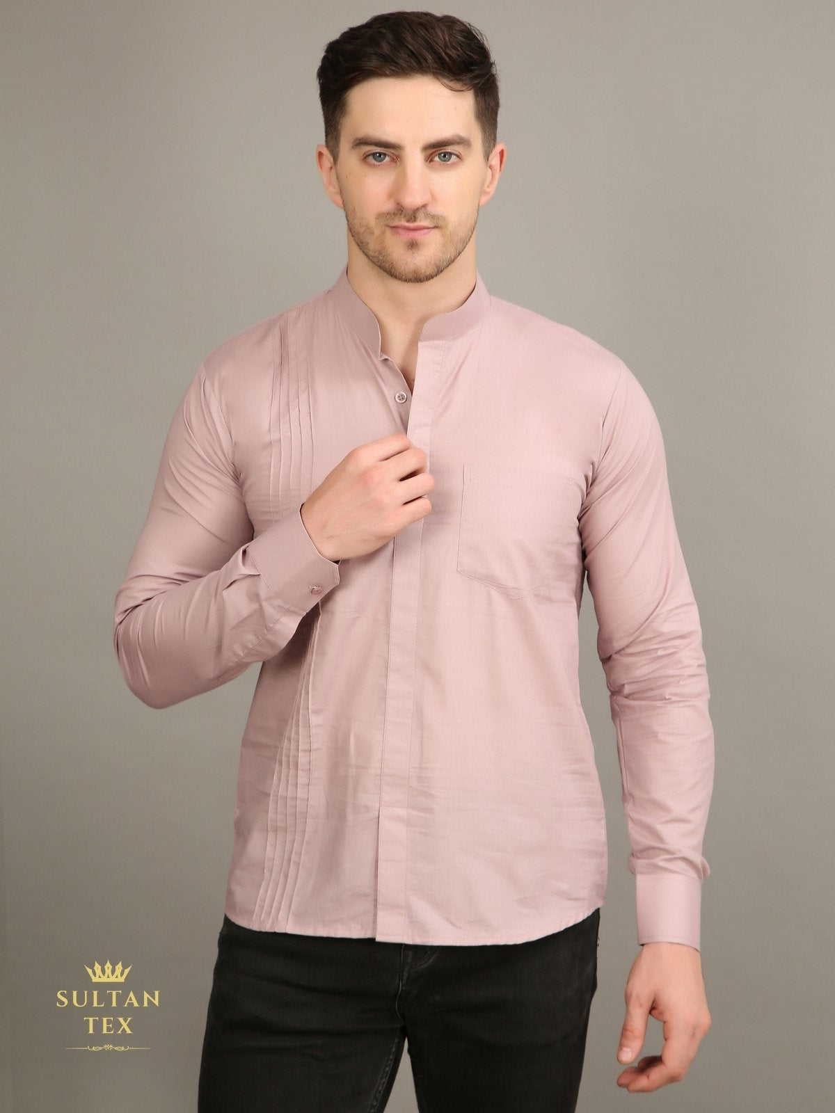 The Modern Shirt - Dusty Pink - SU-MS-004