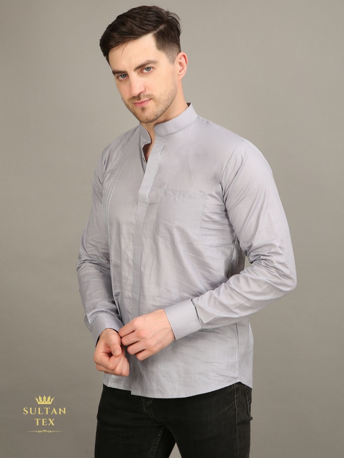 The Modern Shirt - Dusty Grey - SU-MS-005