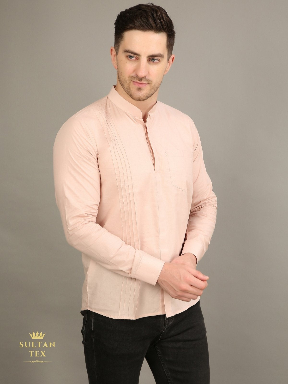 The Modern Shirt - Dusty Peach - SU-MS-003