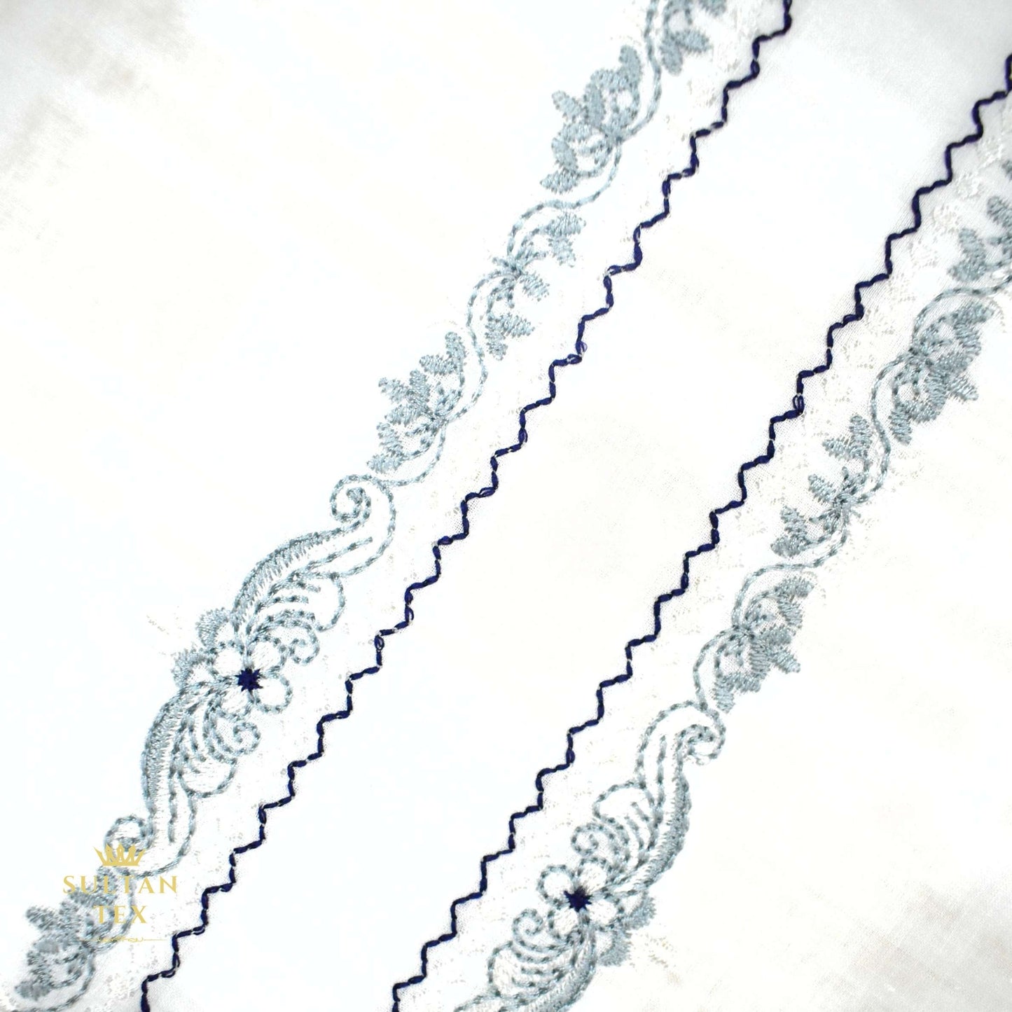 Classic White Embroidered Kurta Pajama - SU-CC-083 - Unstitched