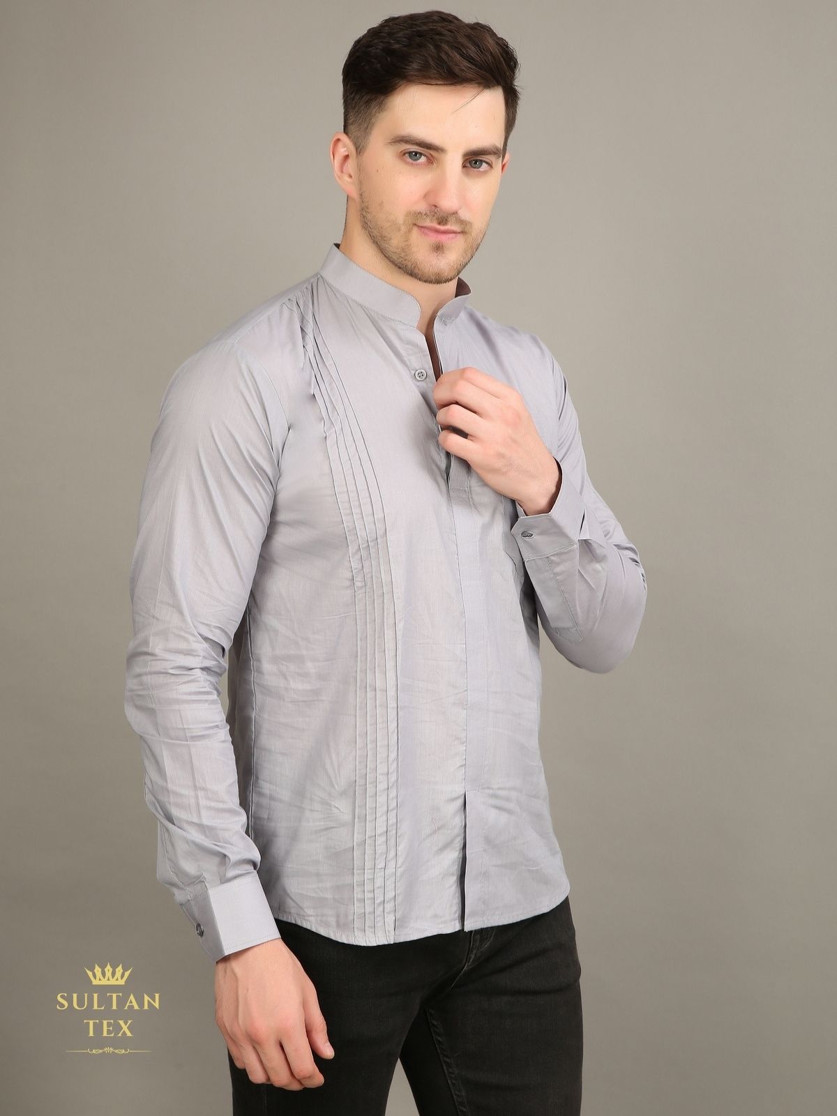 The Modern Shirt - Dusty Grey - SU-MS-005